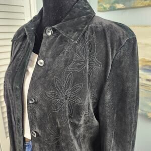 Madison Studio Suede Shacket L Boho Western Y2K Edit